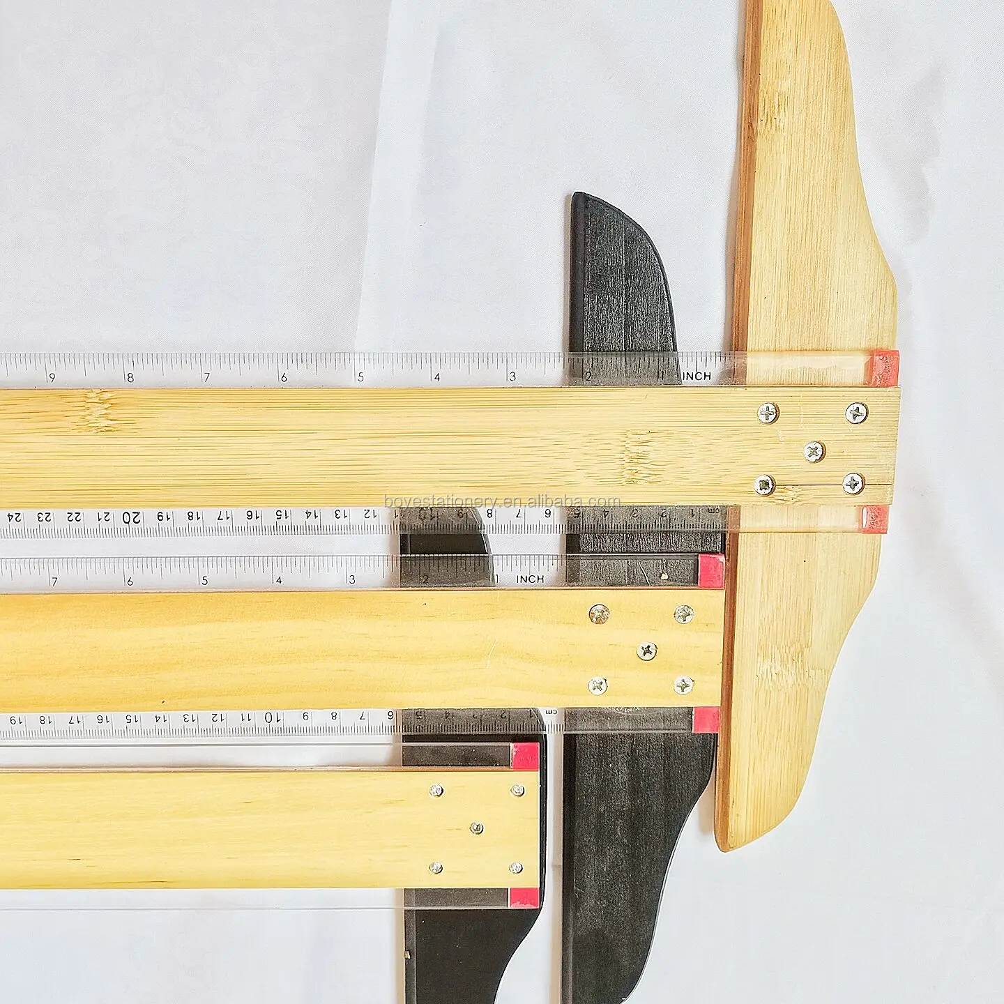 Factory Price Bamboo T Square Ruler for Office Stationery Acrylic Ruler t ruler