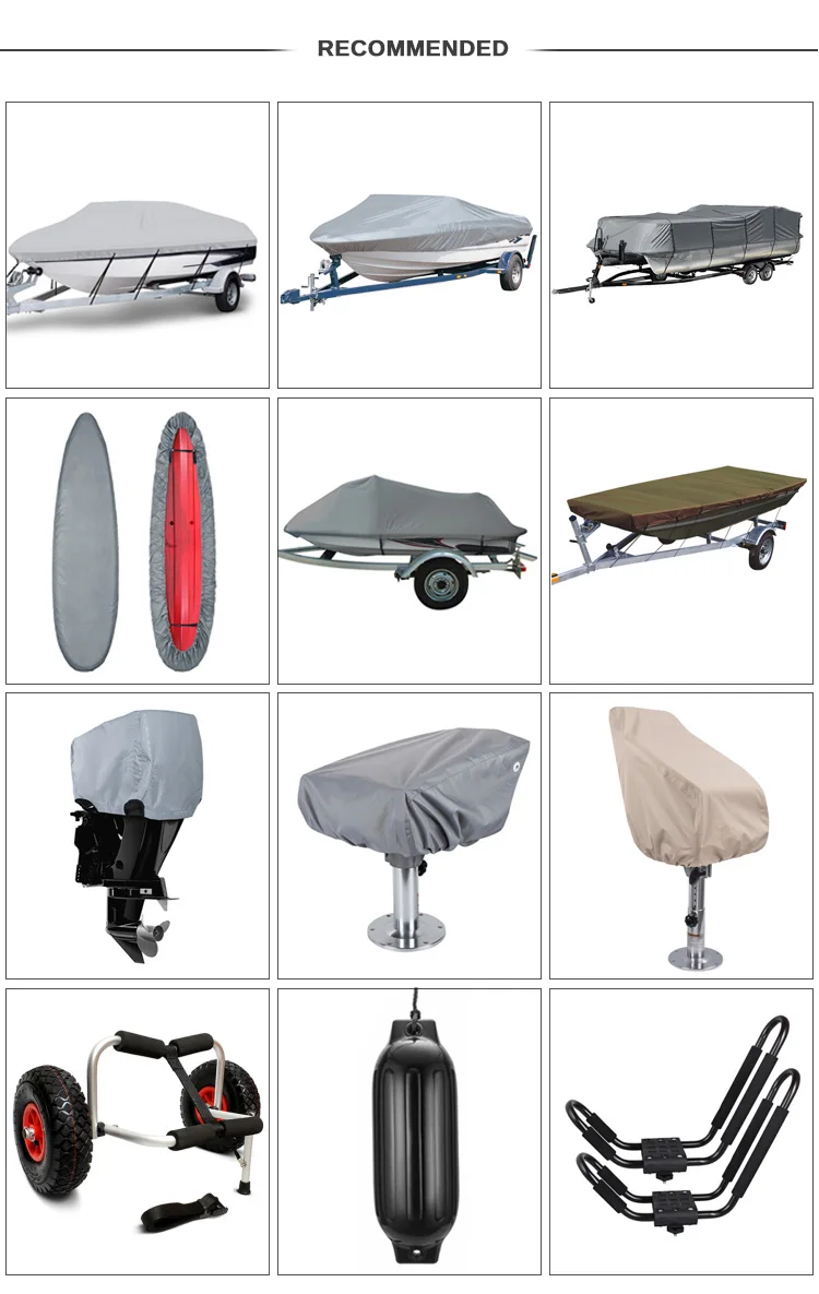 YUNDAI 210D Pedal Boat Cover 3 to 5 persons Lightweight Breathable Waterproof Outdoor Boat Protector Customizable Boat Cover