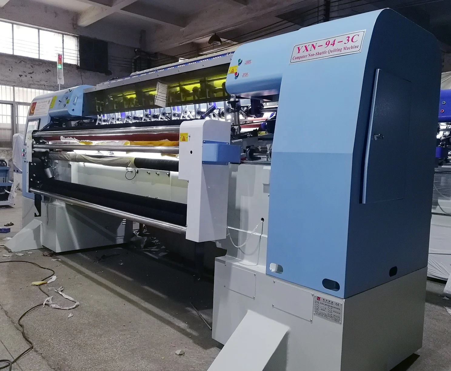Yuxing mattress making equipment, industrial multi needle quilting machine price