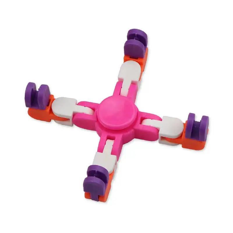 Wacky Tracks Spinner 4 angles and Click Fidget Toys Finger Sensory Toys Decompress the Toy