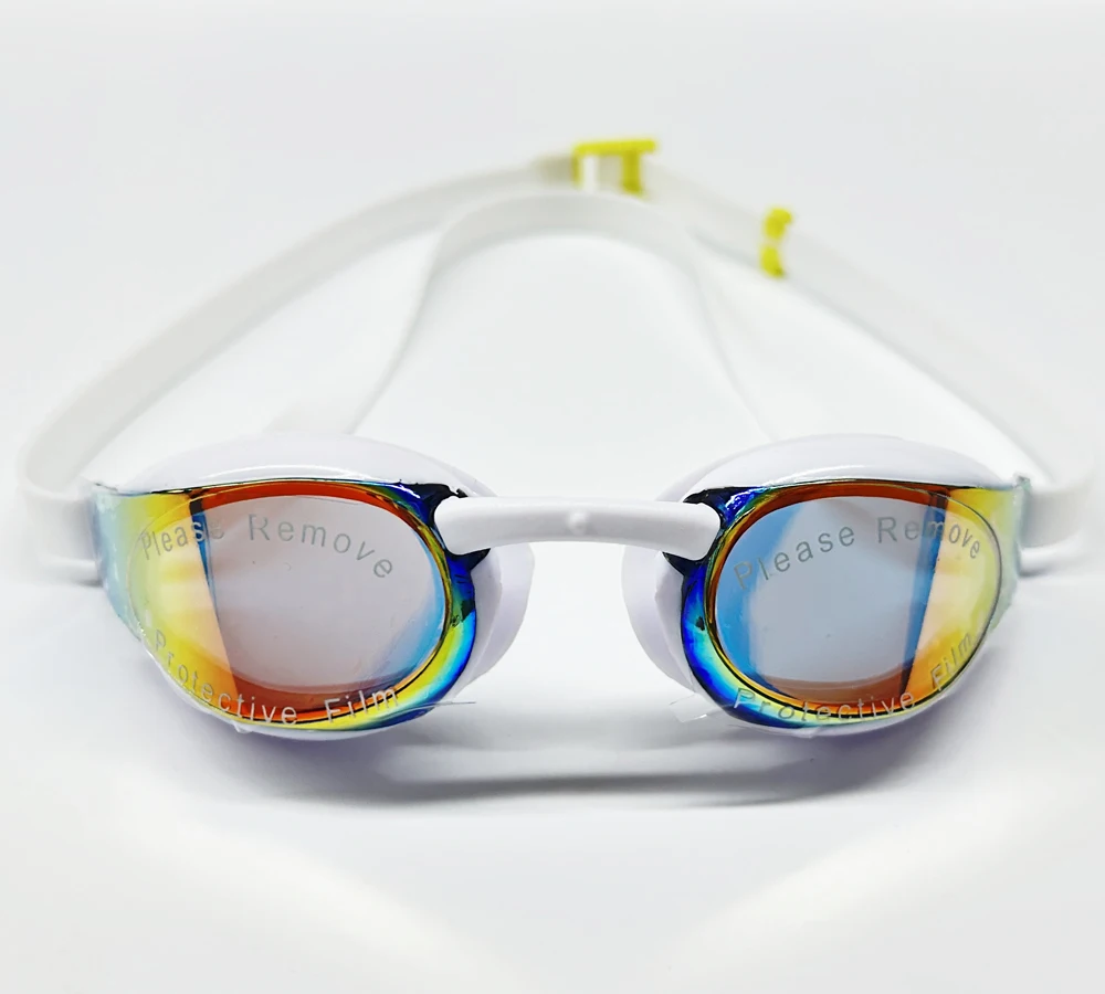 Ultra light weight swimming racing goggles for swimming training mirror coating lens competition Swim Goggles for adults