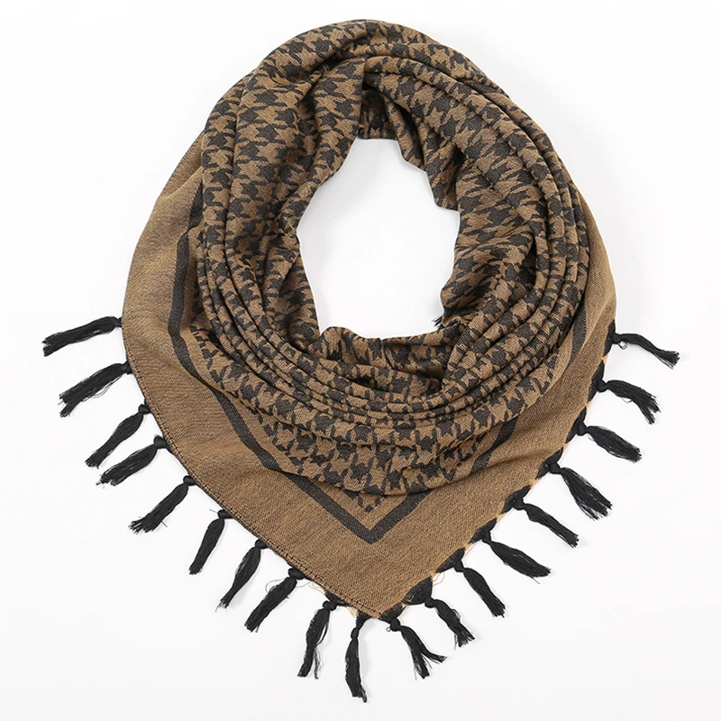 Cloud branded Wholesales Wholesale Cotton blend scarf Cheering Fabric 110*110cm Blossom