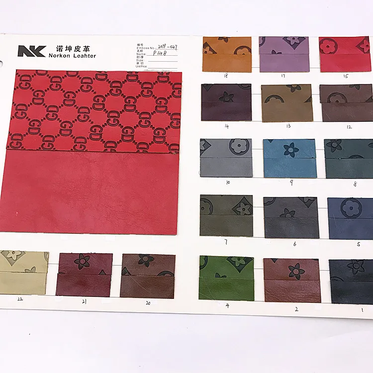 Кожаный ремешок P148 из искусственной кожи PU с тиснением Crazy Horse для сумок и обуви, ремней