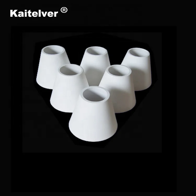 Mullite ceramic nozzle cup and pouring taps/cup for aluminium investment casting