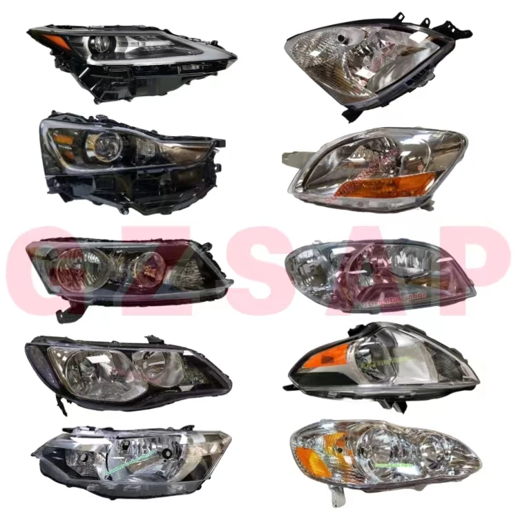 Car Auto Front Head Lamp Head Light for Toyota Honda Nissan Mitsubishi Isuzu Auto Parts LED