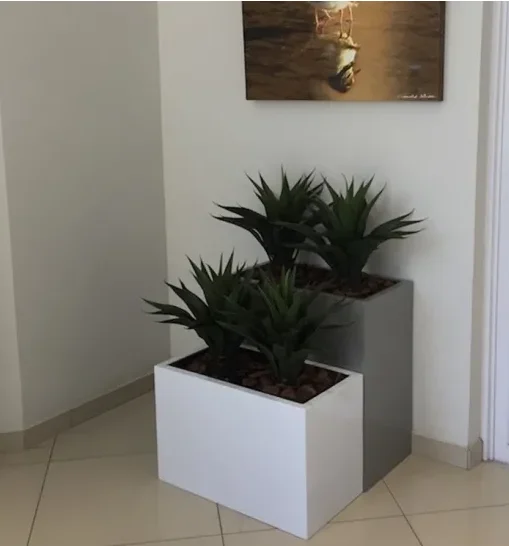 
Metal Planters Tall Metal Planters Outdoor Vertical Garden Pots 