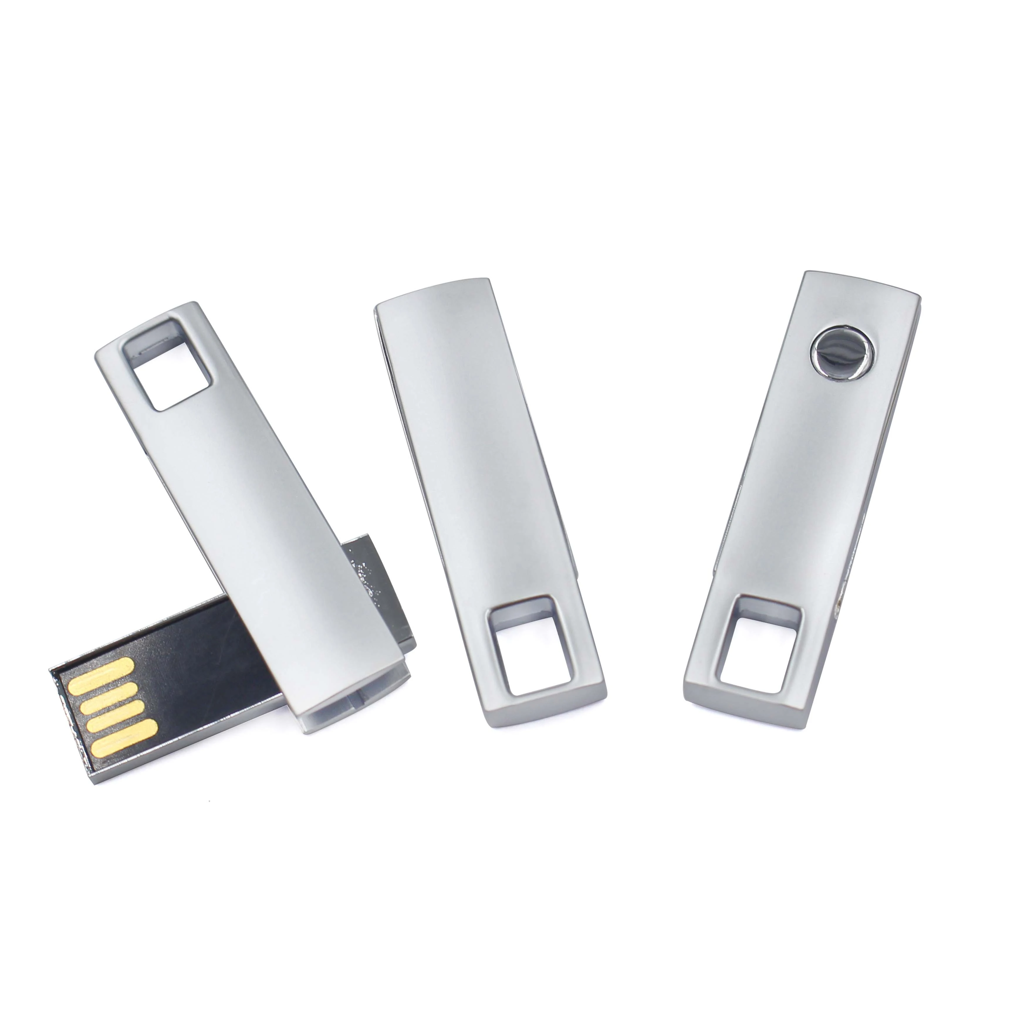 metal usb drive stick twist custom usb key pendrive 128 64 32 16 8 4 2 GB 1 gig flash disk rotating original usb flash drive