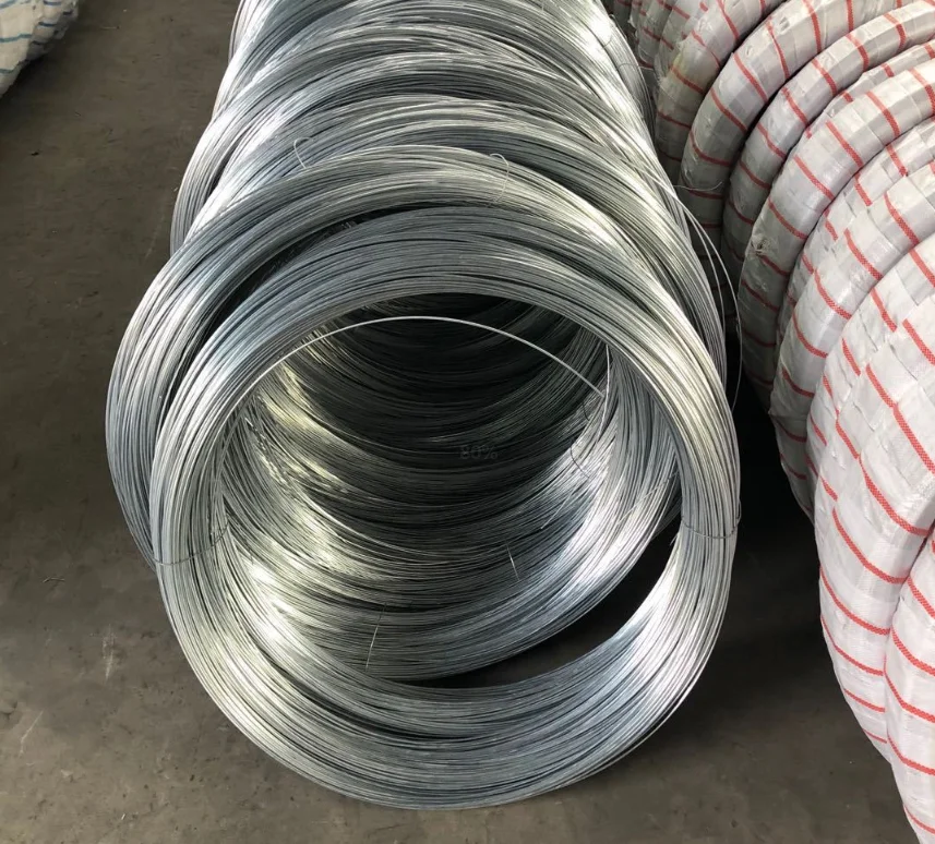 Ms Steel Wire Rod SAE 1008 1006 0.3mm 6.5mm ASTM 14 Gauge Hot Dipped Galvanized Steel Wire