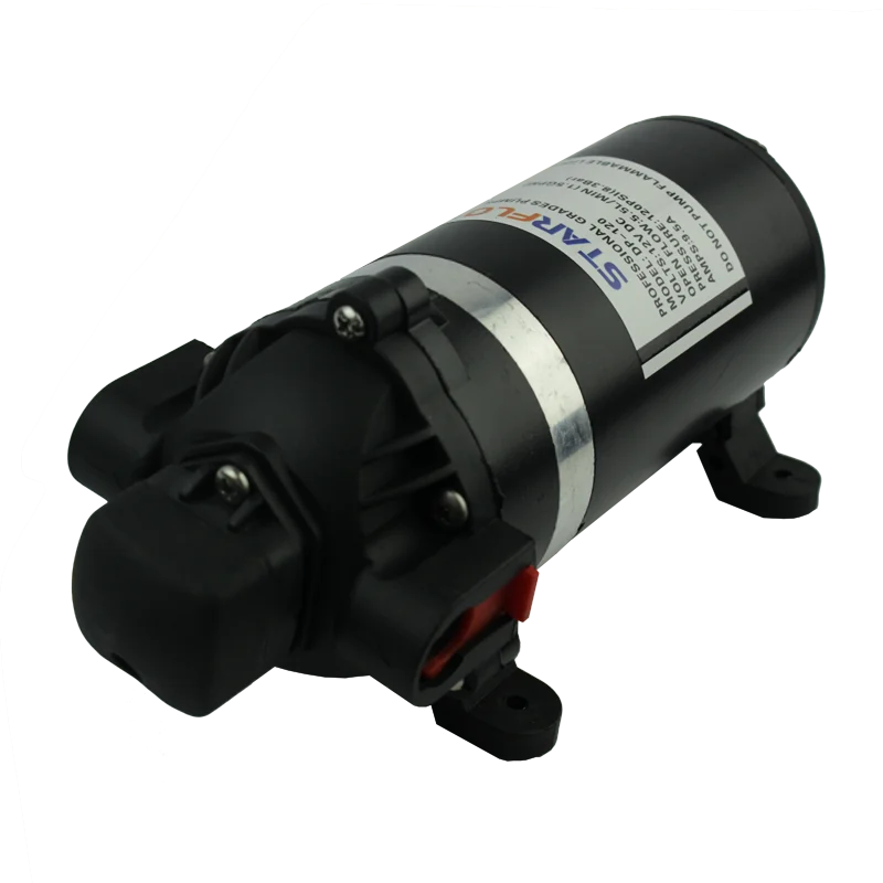 STARFLO 12V 120psi high pressure mini portable waterjet electric water pump self priming high pressure water pump