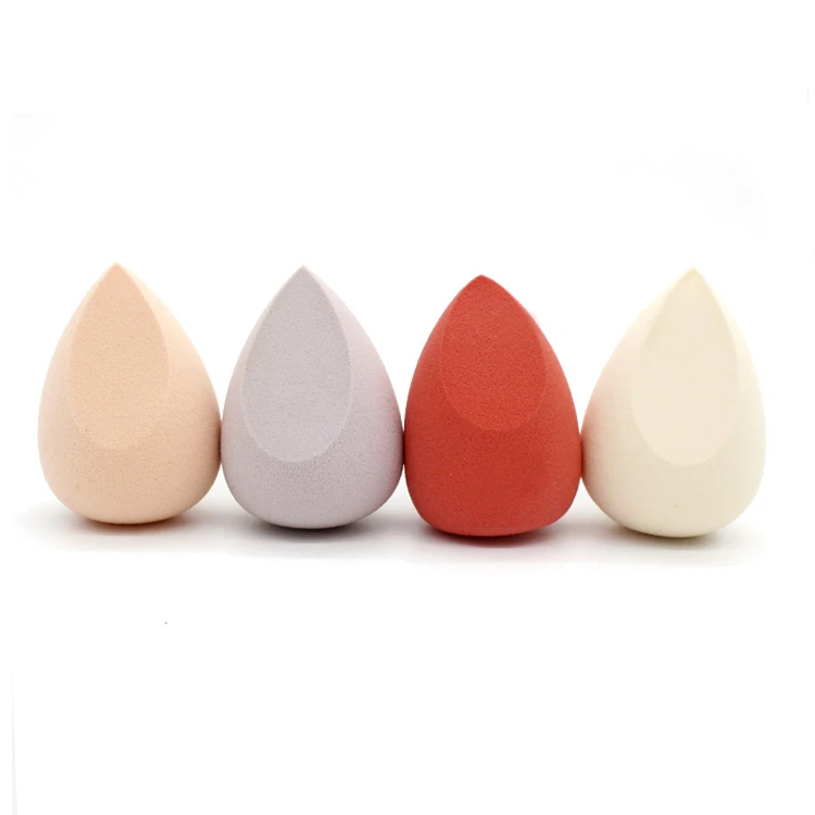 Non Latex Free Private Label Waterdrop Red Cosmetic Makeup Blender Sponge