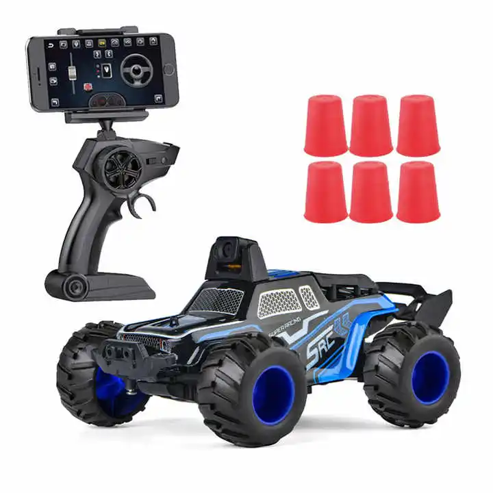 Remote Control Car with Camera WiFi 480P HD FPV App control Real-time transmission 2.4Ghz mini RC monster truck
