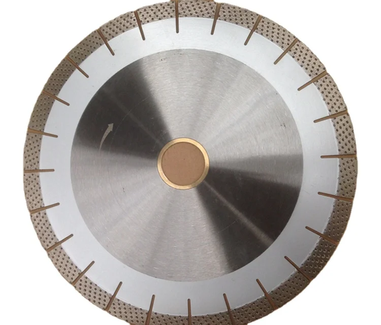 300mm smooth fast cutting diamond silent mute saw blade for granite/quartz