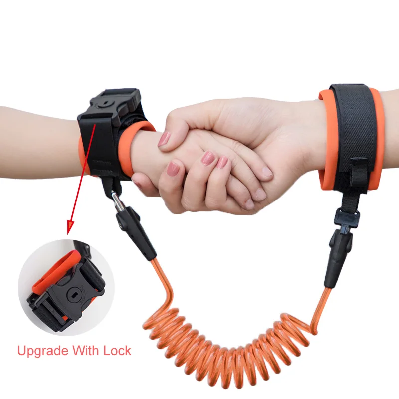 Браслет на запястье с магнитной индукционной застежкой, защита от потери, поводок для детей, детская безопасность