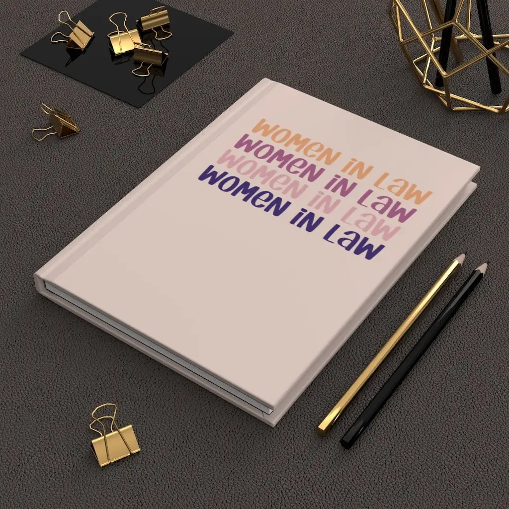 LABON Women Lawyer Journal Attorney Graduation Gift Female Journal Law School Journal