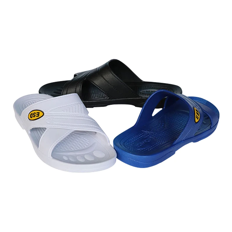 Нескользящие сандалии softqualitys, антистатические сандалии черного цвета из искусственной ПВХ-пены, антистатические удобные сандалии, антистатические Тапочки