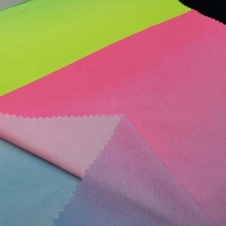 wholesale spandex lots mixed gradually changed color patchwork fabric for swimwear lingerie activewear