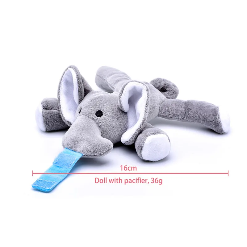Baby Plush Toy Comfort pacifier dolls individual animal plush doll no pacifier plush toys
