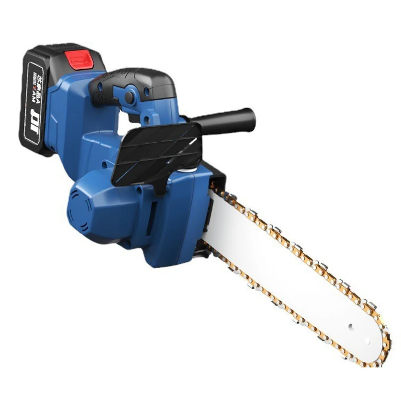 Fast Cutting 21V Power Chainsaw Woodworking Tools Rechargeable Brushless Electric Chainsaw 12-inch brushless battery chain saw