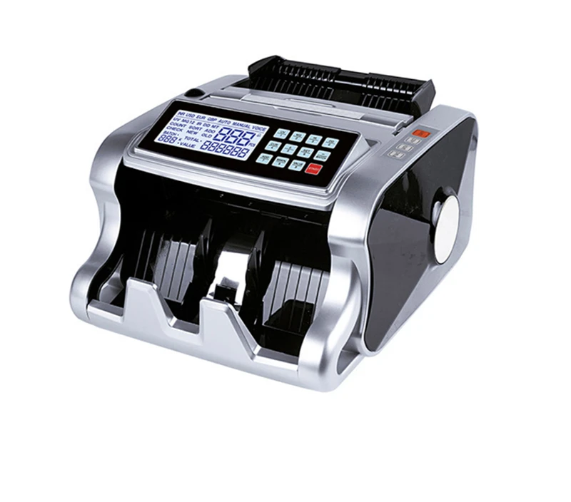 Money Counting Machine AL-6600 ultraviolet/magnetic detection LCD Display Automatic restaurant bill counter