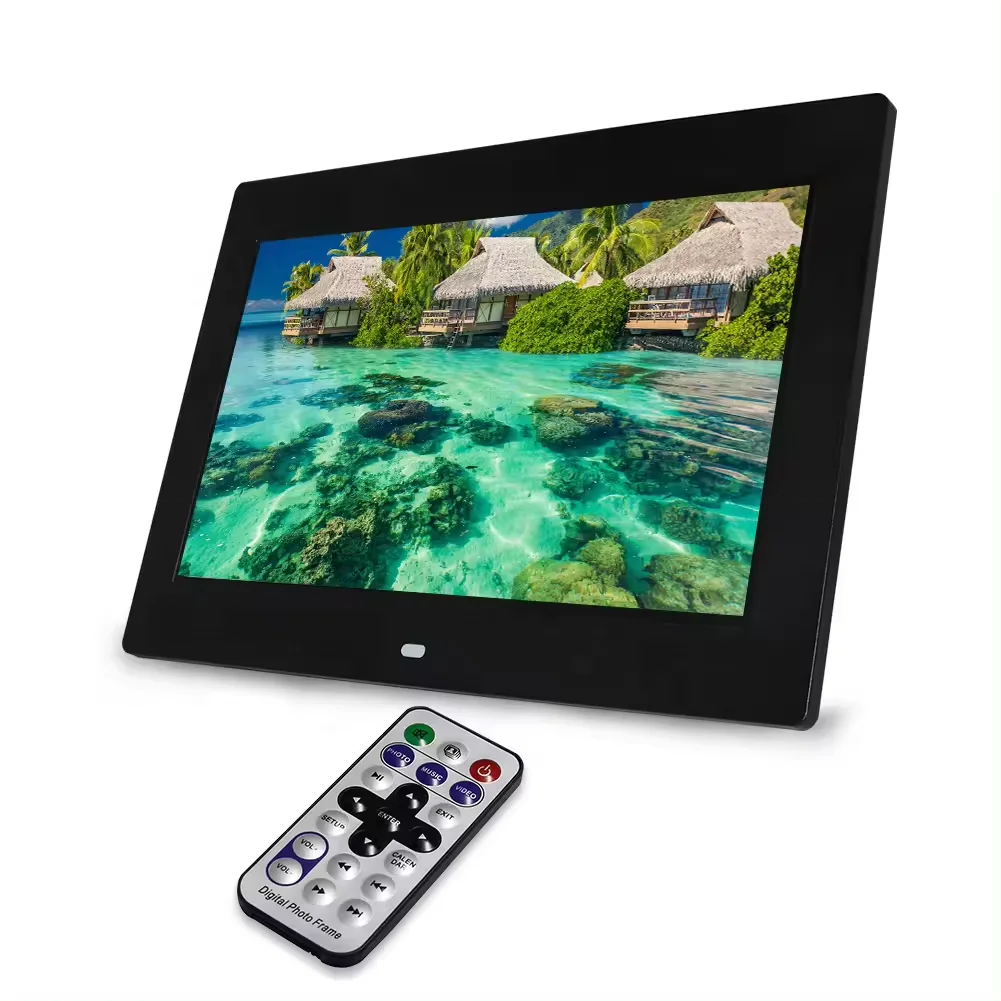 1280*800 10.1 inch Full hd LCD picture frame electronic photo album for family gift digital photos frame video player