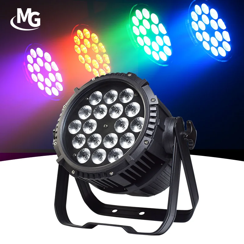 18x18W 18 18W 18* 18 W Waterproof Par Light RGBWA UV 6in1 IP 67 Water Proof LED Par Light