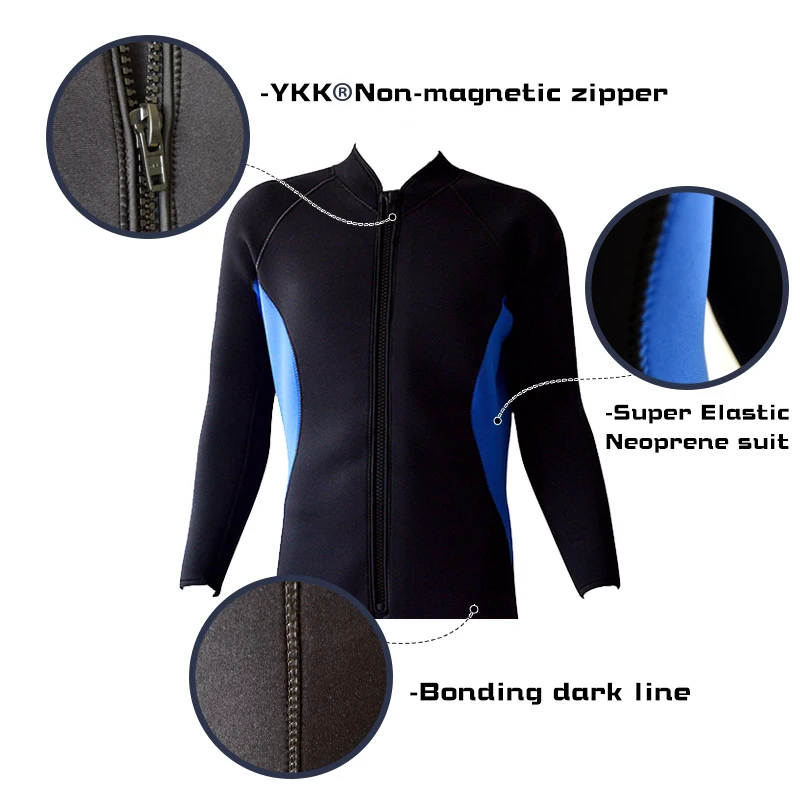 Factory Supplier Water Rescue Super-elastic Neoprene Wet Suit Full Body Diving Wet Suit