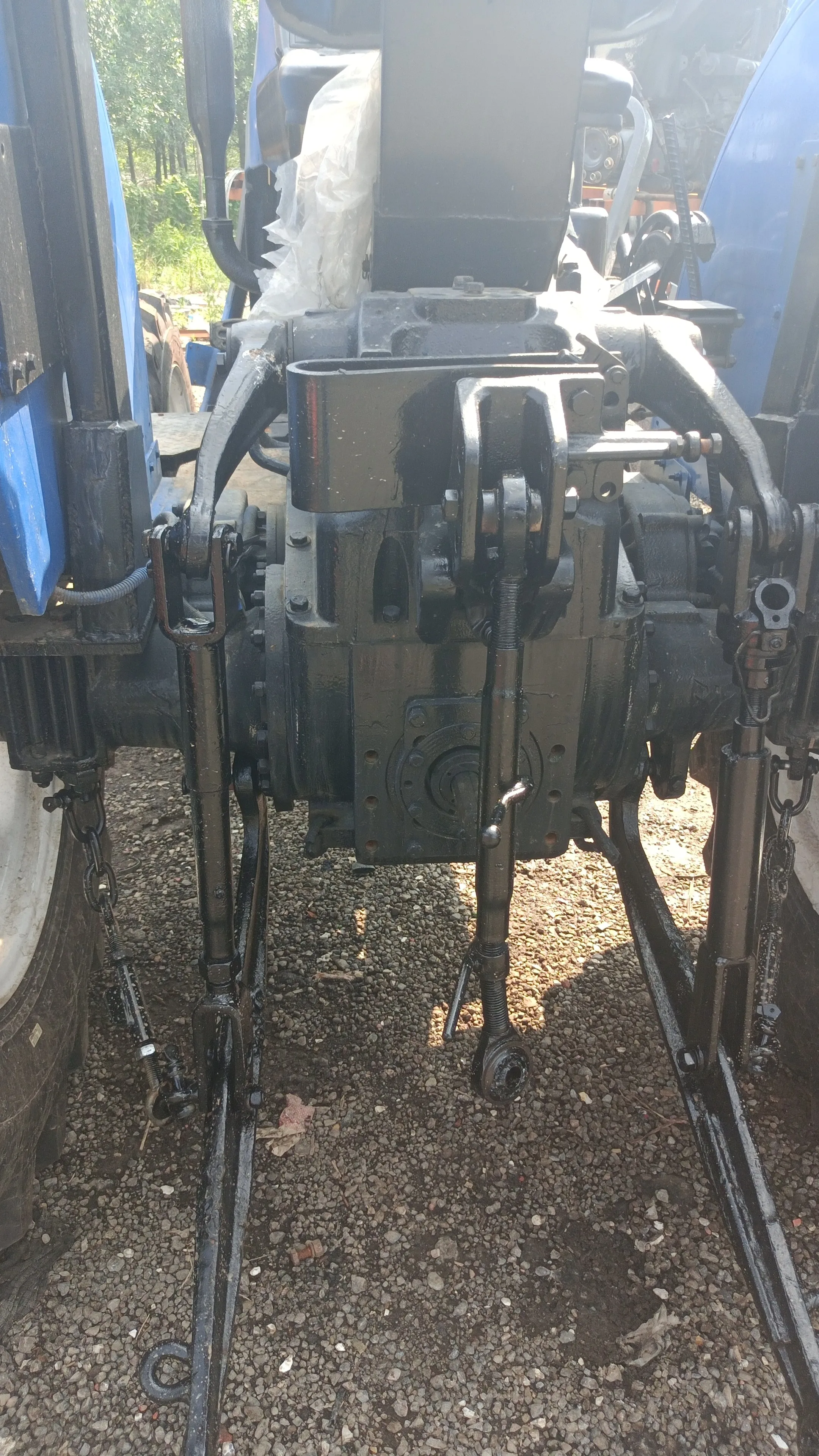 70hp tractor New holland diesel engine for cheap used agricultural tractor