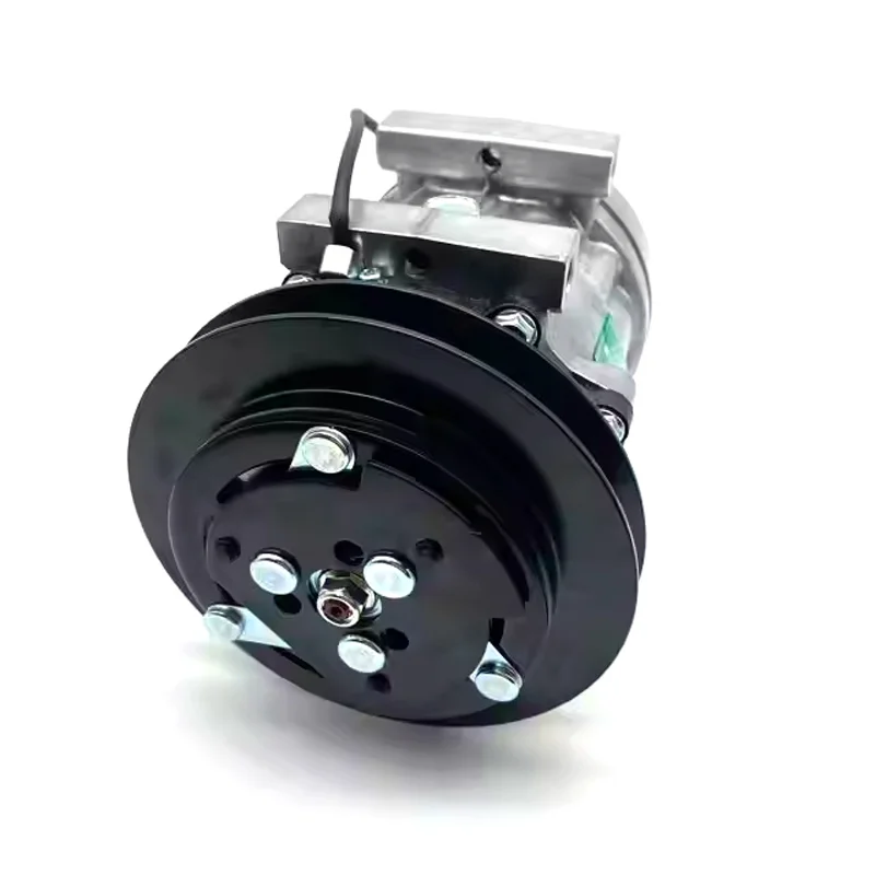 For KOBELCO SK200-6 SK480-6 SK330-6 SK290-6 Excavator Accessory AC AC air Conditioning Compressor Part Number LC91V00002F1