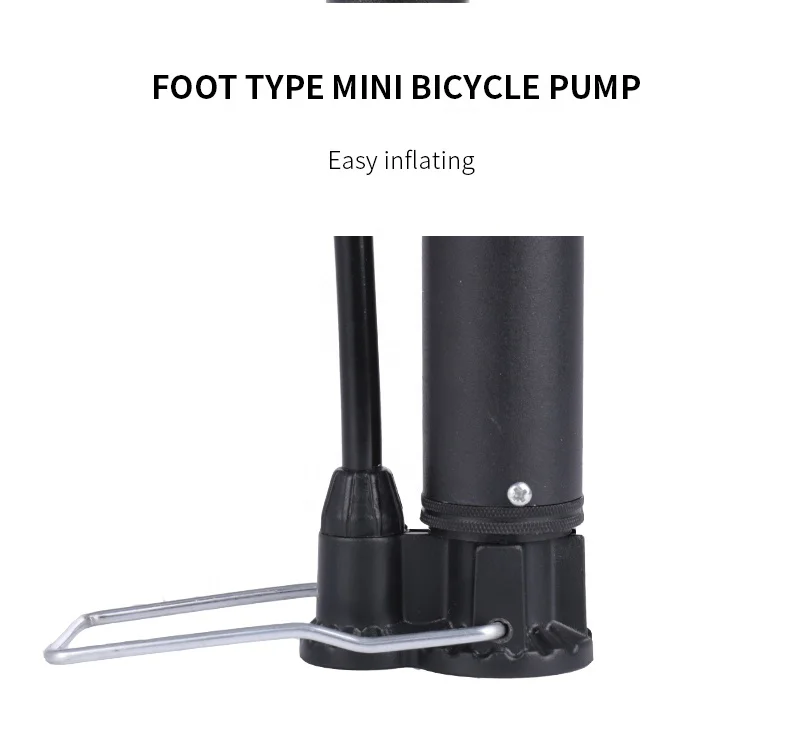 
WHEEL UP 140PSI Presta and Schrader Hand Bicycle Floor Air Pump Aluminum Alloy For MTB BMX & Road Bike Tire Pump 
