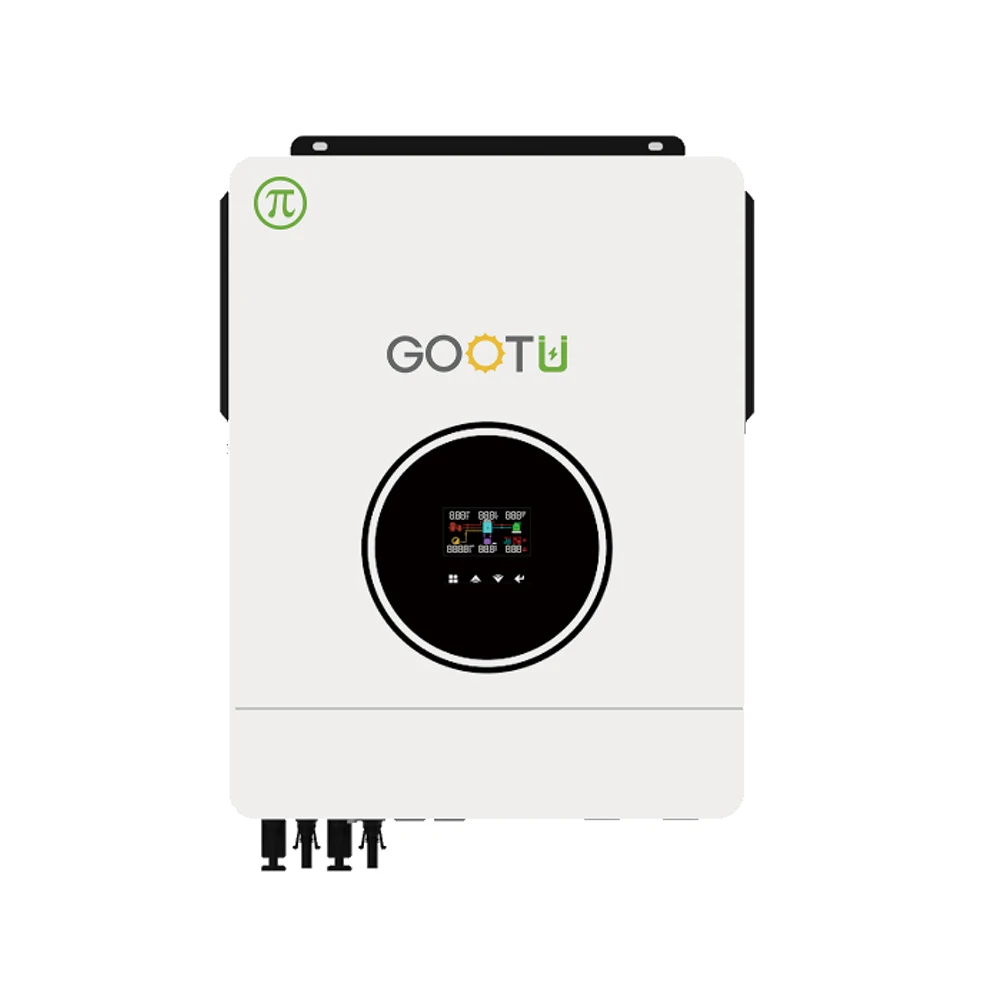 GOOTU One Phase Solar Inverter 10KW 8KW 7KW Dual Output Hybrid Inverter Support Lithium Battery