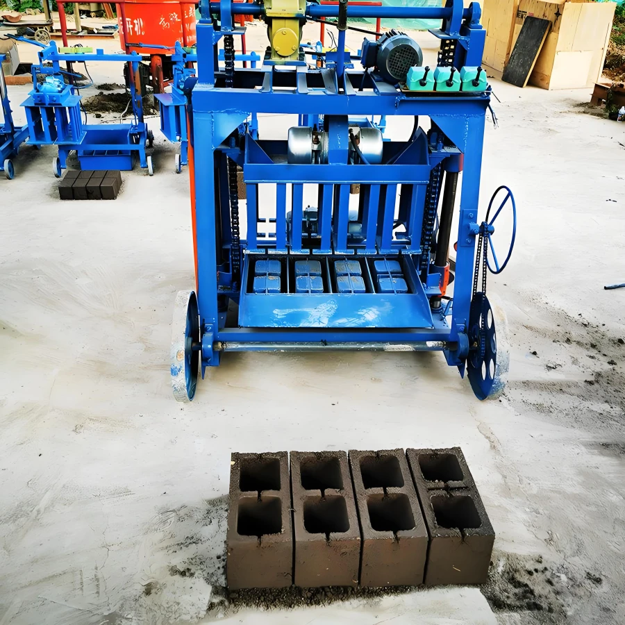 qtj4-40 cement brick making machine on sale price list of concrete hollow block making machine