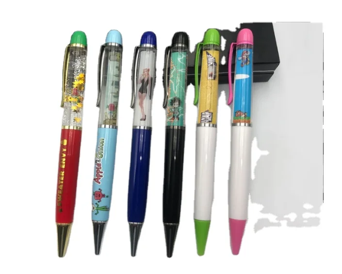 J462 Creative PVC full printing  oil  ballpoint pen/ advertising pen water business pen