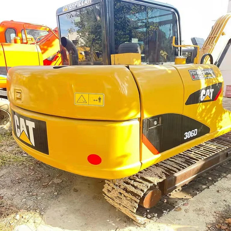 Импортный подержанный гусеничный 306 экскаватор Cat306D, Подержанный гидравлический мини-экскаватор, Подержанный мини-экскаватор, гусеничный экскаватор для продажи