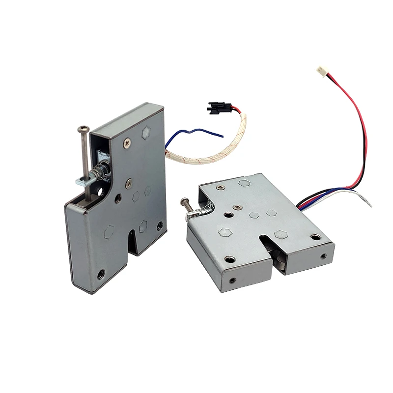 KSJ Electric Lock Manufacturer 12v 24V Logistics Express Cabinet Hidden Electromagnetic Lock