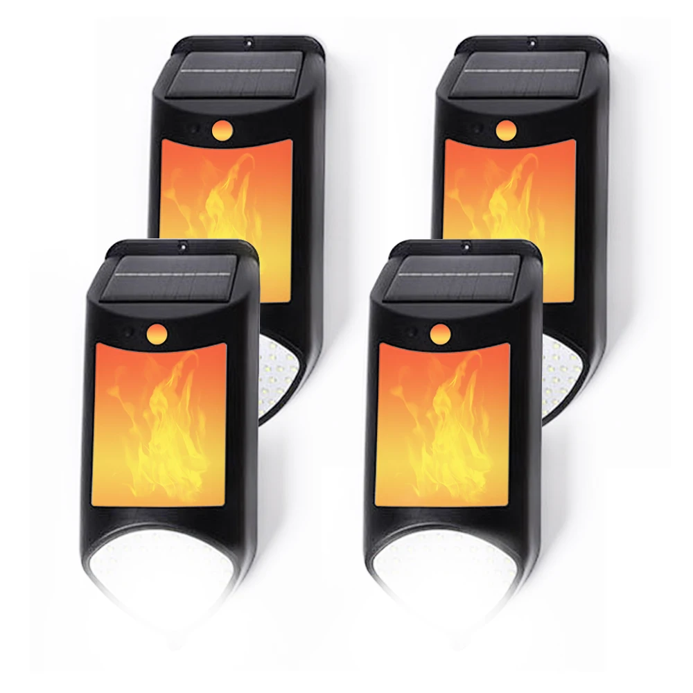 Small Solar Outdoor 128 Led Motion Sensor Smart Solor Security Light For Wall Mount