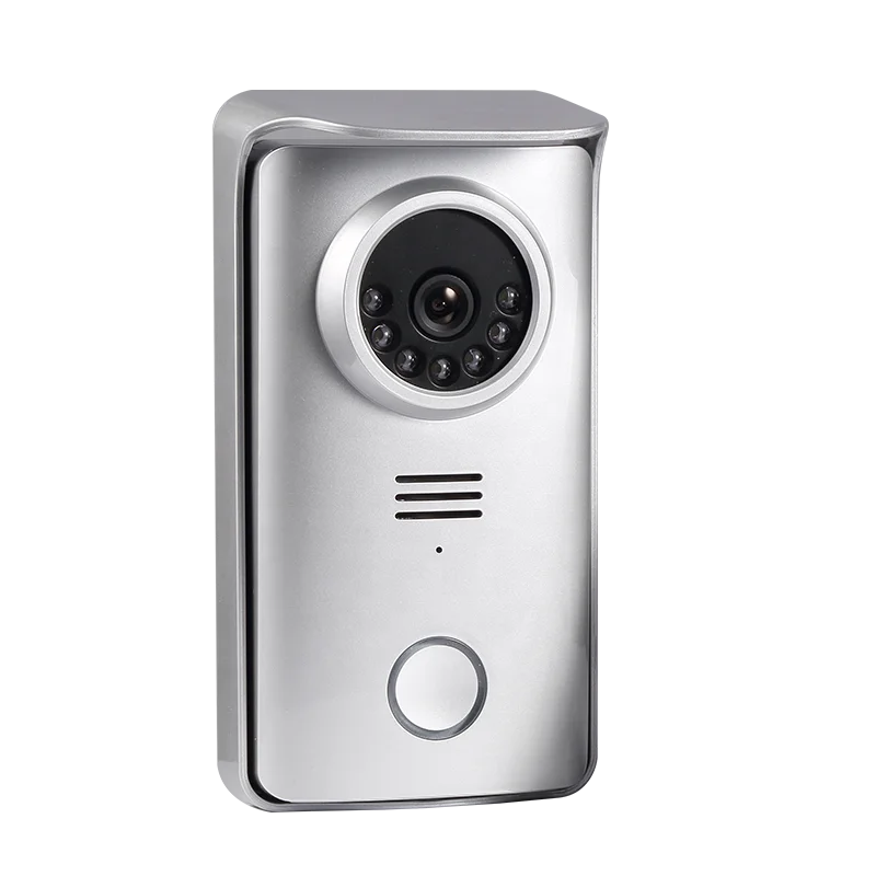 Multi квартира дверные звонки 7 дюймов 4 провода видео телефон двери домофон системы