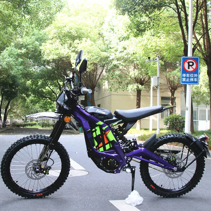 Surron Light Bee L1e Road Legal 75Km/h Electric dirt bike 60V 6000W 40Ah Light bee x 3C offroad electric motorcycle
