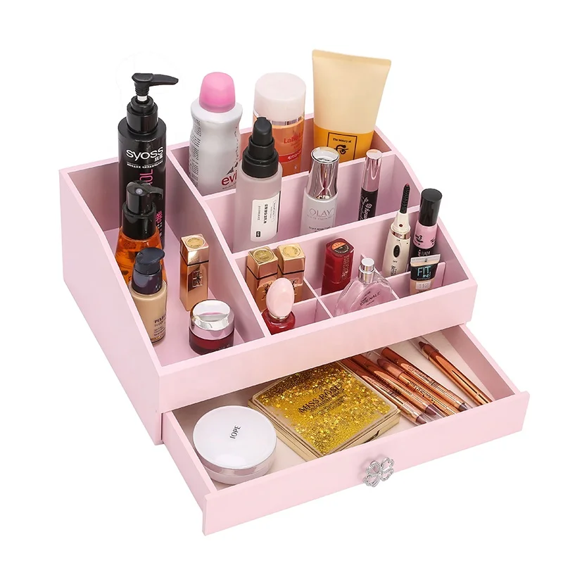 wood crafts home organizer  Jewelry Gift Box Pink  Gift Fashion Luxury Branded Jewelry Boxes