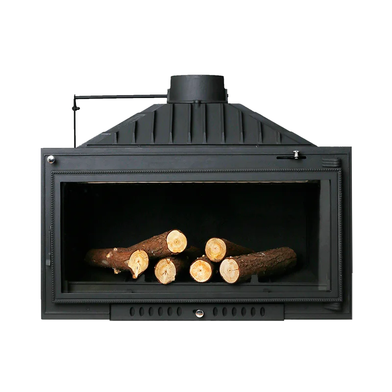 Wood Burning Fireplace Wood Wooden Stove Insert Hot Sale Cast Iron Camiol MOQ 50 Pieces Matt Black Indoor Apartment Support