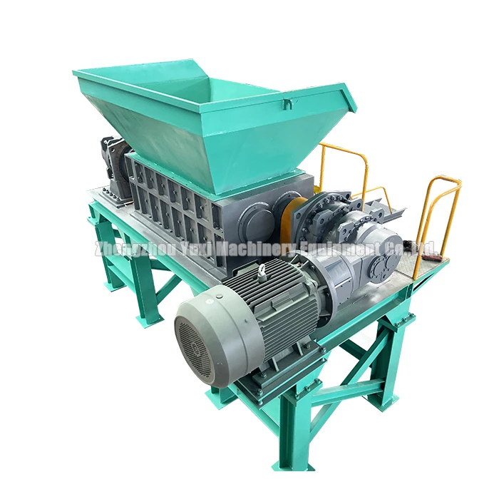 
Double Shaft Aluminum Brass Steel Iron Waste Shredder Equipment Animal Body Shredder Scrap Metal Shredding Machine 