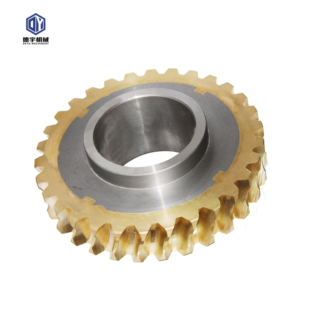 Custom Heavy Transmission Drive Casting Gear Large Worm Gear