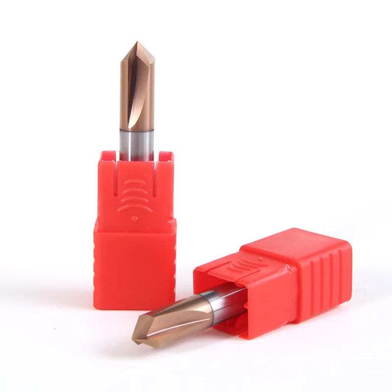 3 Flute Carbide Chamfer End Mill 90 Degree Cutting Tools Milling Cutter End Mill