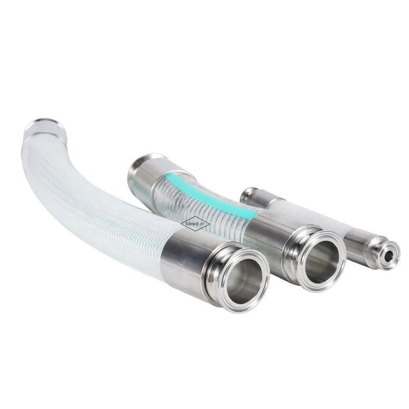 Food Grade Heat Resistant Hose Flexible braided Delivery Milk Juice Beer Food Rubber Hose