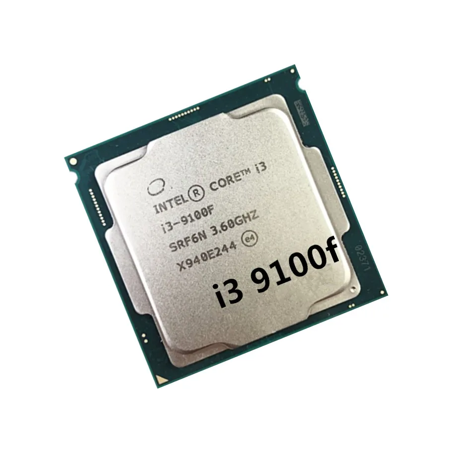  Горячая Распродажа Core i3-9100F 3 6 GHz SRF6N процессор 1151 socket CPU для настольного
