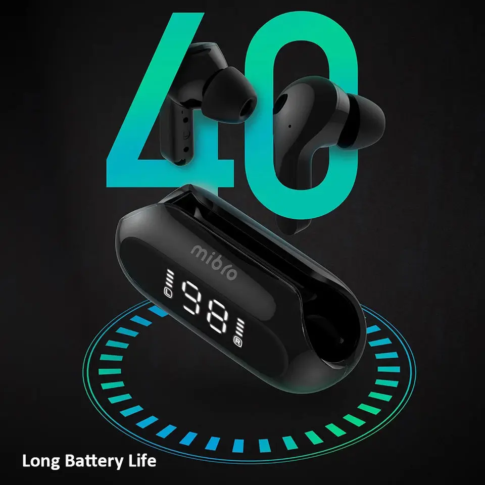 Mibro Earbuds 3 TWS Earphone Bt v5.3 IPX4 Waterproof HiFi sport earphones ENC HD Call Noise Reduction Touch Wireless Headphone