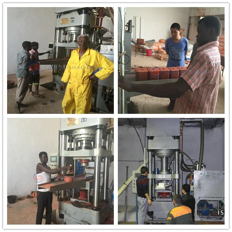 China factory salt mineral licking brick hydraulic salt lick block press machine