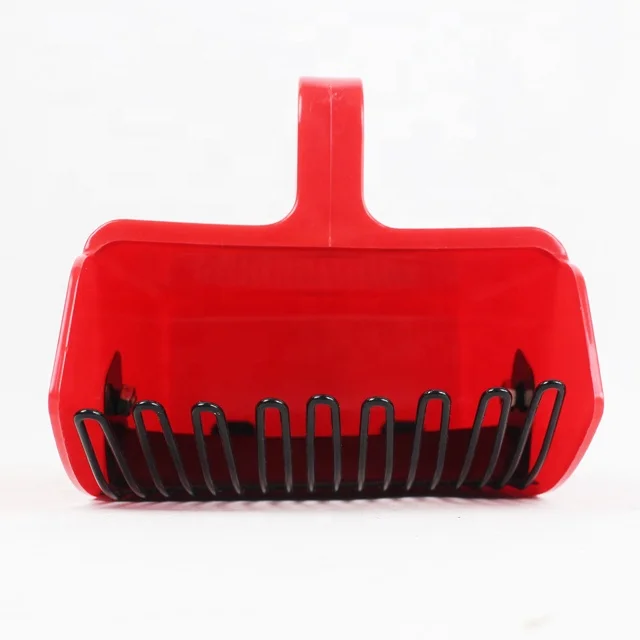 Plastic Berry Picker with Metallic Comb Garden Rake Fruit Berry Picker