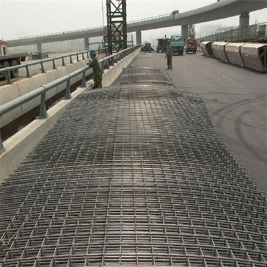 Factory price 150x150mm 6mm 8mm 10mm 12mm Concrete Reinforcing welded wire mesh with wholesaler