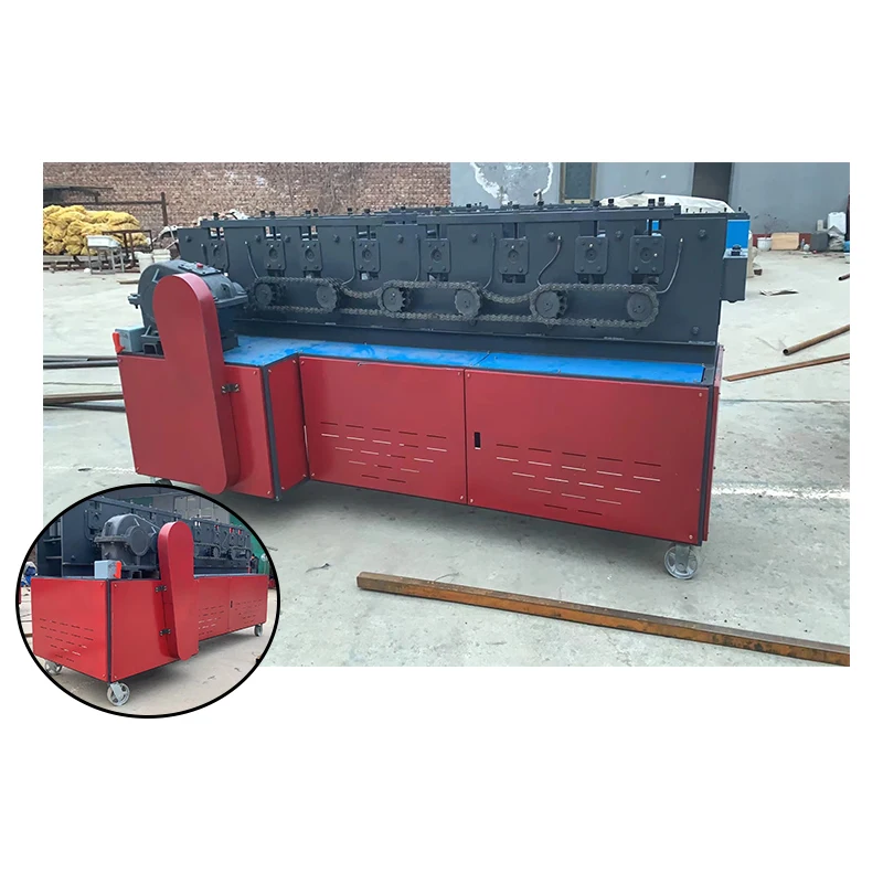 Waste deformed angle steel straightening machine  Bending deformation steel pipe repair machine Angle straightening machine