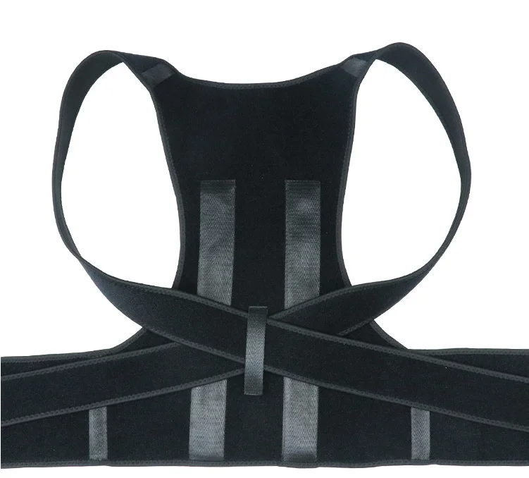 Hot Selling Back Brace Posture Corrector Neoprene Back Lumbar Support Shoulder Posture Support for Improve Posture Provide and B